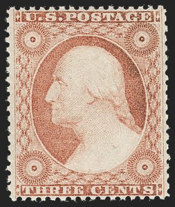 Sale 1235, Lot 1022, 1857-60 Issue (Scott 18-39)