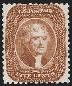 Sale 1235, Lot 1038, 1875 Reprint of 1857-60 Issue (Scott 40-47)