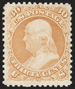 Sale 1235, Lot 1054, 1861-66 Issue (Scott 56-78)