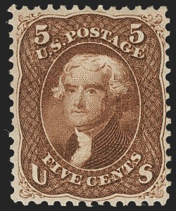 Sale 1235, Lot 1057, 1861-66 Issue (Scott 56-78)