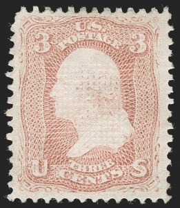 Sale 1235, Lot 1065, 1867-68 Grilled Issue (Scott 79-101)