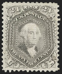 Sale 1235, Lot 1076, 1867-68 Grilled Issue (Scott 79-101)
