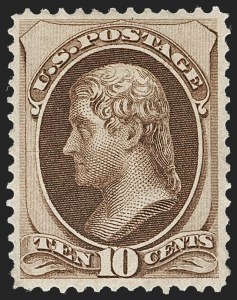 Sale 1235, Lot 1114, 1870-71 National Bank Note Co. Issue (Scott 134-155)