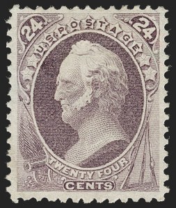 Sale 1235, Lot 1141, 1875 Continental Bank Note Co. Hard Paper Special Printing (Scott 167-177)