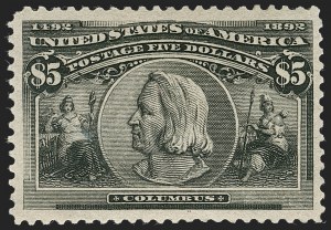 Sale 1235, Lot 1199, 1893 Columbian Issue (Scott 230-245)