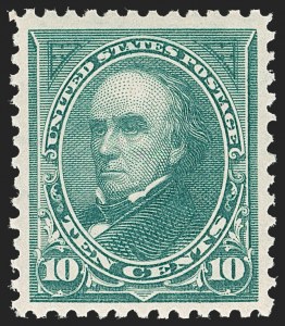Sale 1235, Lot 1208, 1894-98 Bureau Issue (Scott 246-284), 10c Dark Green (273) Sale 1235, Lot 1208, 1894-98 Bureau Issue (Scott 246-284)