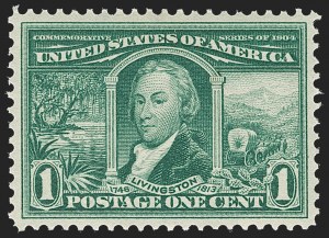 Sale Number 1235, Lot Number 1263, 1904 Louisiana Purchase and Jamestown Issues (Scott 323-330)