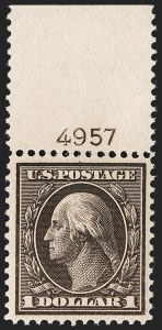 Sale 1235, Lot 1275, 1908-10 Washington-Franklin Issues including Bluish Paper (Scott 331-366)