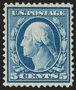 Sale 1235, Lot 1284, 1908-10 Washington-Franklin Issues including Bluish Paper (Scott 331-366)