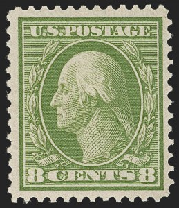 Sale 1235, Lot 1286, 1908-10 Washington-Franklin Issues including Bluish Paper (Scott 331-366)