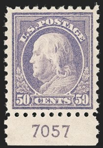 Sale 1235, Lot 1330, 1912-17 Washington-Franklin Issue (Scott 405-480)