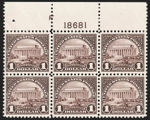 Sale 1235, Lot 1398, 1922-29 Issues (Scott 551-622)
