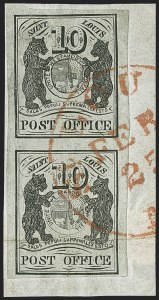 Sale 1239, Lot 507, Postmasters' Provisionals