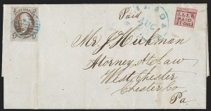 Sale 1239, Lot 509, 1847 Issue