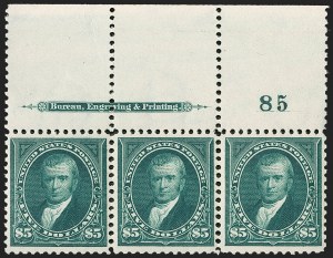 Sale Number 1239, Lot Number 575, 1894-95 Issue thru 1898 Trans-Mississippi Issue