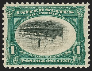 Sale 1239, Lot 602, 1902 Pan-American Issue Stamps, First Day Covers and Inverts