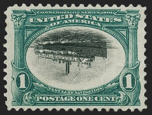 Sale 1239, Lot 604, 1902 Pan-American Issue Stamps, First Day Covers and Inverts