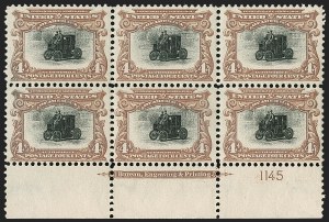 Sale Number 1239, Lot Number 610, 1902 Pan-American Issue Stamps, First Day Covers and Inverts