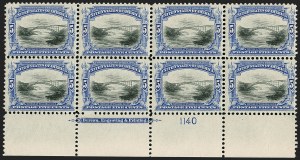 Sale 1239, Lot 612, 1902 Pan-American Issue Stamps, First Day Covers and Inverts