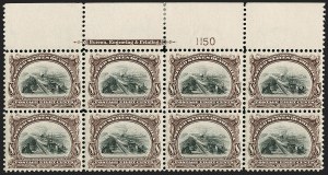 Sale 1239, Lot 613, 1902 Pan-American Issue Stamps, First Day Covers and Inverts