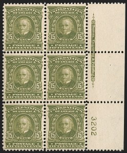 Sale 1239, Lot 616, 1902 thru later 20th Century Issues