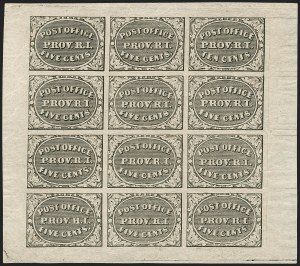 Sale 1240, Lot 111, Postmasters' Provisionals