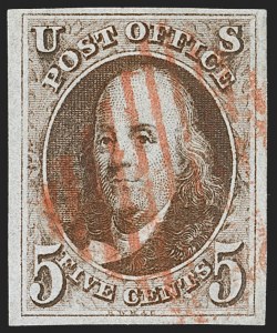 Sale Number 1240, Lot Number 113, 1847 Issue (Scott 1-2)