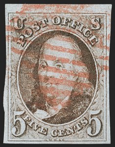 Sale 1240, Lot 116, 1847 Issue (Scott 1-2)