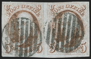 Sale 1240, Lot 126, 1847 Issue (Scott 1-2)