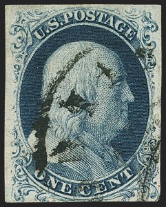 Sale 1240, Lot 145, 1851-56 Issue (Scott 5-17)