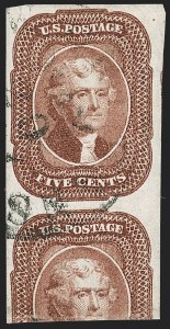 Sale 1240, Lot 162, 1851-56 Issue (Scott 5-17)
