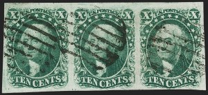 Sale 1240, Lot 168, 1851-56 Issue (Scott 5-17)