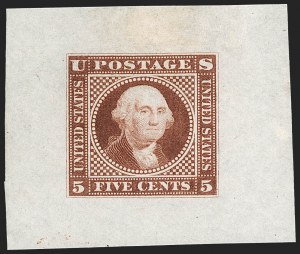 Sale 1240, Lot 17, Essays, Proofs and Specimens: 1845 thru 1869 Issues