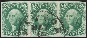 Sale 1240, Lot 172, 1851-56 Issue (Scott 5-17)