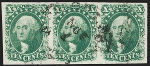 Sale 1240, Lot 176, 1851-56 Issue (Scott 5-17)