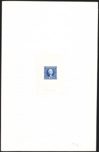 Sale 1240, Lot 18, Essays, Proofs and Specimens: 1845 thru 1869 Issues