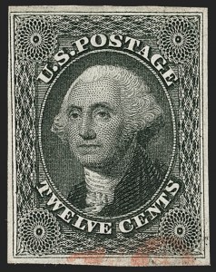 Sale 1240, Lot 180, 1851-56 Issue (Scott 5-17)