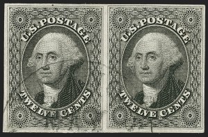 Sale 1240, Lot 182, 1851-56 Issue (Scott 5-17)