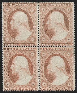 Sale 1240, Lot 189, 1857-60 Issue and 1875 Reprint (Scott 18-47)
