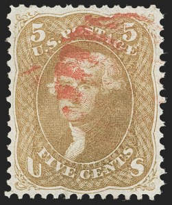 Sale 1240, Lot 213, 1861-66 Issue (Scott 56-78)