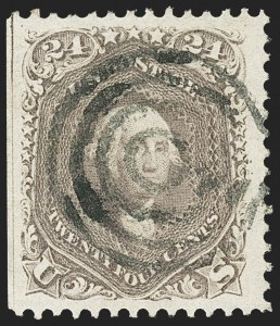 Sale 1240, Lot 218, 1861-66 Issue (Scott 56-78)