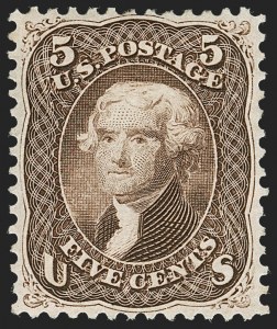 Sale 1240, Lot 222, 1861-66 Issue (Scott 56-78)