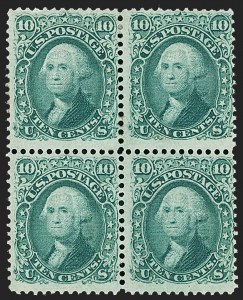 Sale 1240, Lot 238, 1867-68 Grilled Issue (Scott 79-101)
