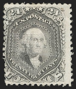 Sale 1240, Lot 242, 1867-68 Grilled Issue (Scott 79-101)