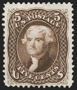 Sale 1240, Lot 251, 1875 Re-Issue of 1861-66 Issue (Scott 102-111)