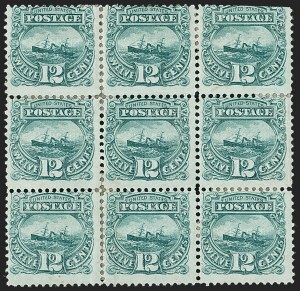 Sale 1240, Lot 265, 1869 Pictorial Issue and 1875 Re-Issue (Scott 112-133)