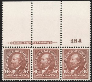 Sale 1240, Lot 324, 1894-97 Bureau Issues (Scott 246-284)