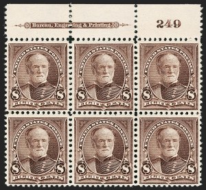 Sale 1240, Lot 326, 1894-97 Bureau Issues (Scott 246-284)