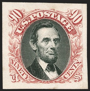 Sale 1240, Lot 33, Essays, Proofs and Specimens: 1845 thru 1869 Issues