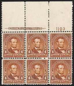 Sale 1240, Lot 333, 1894-97 Bureau Issues (Scott 246-284)